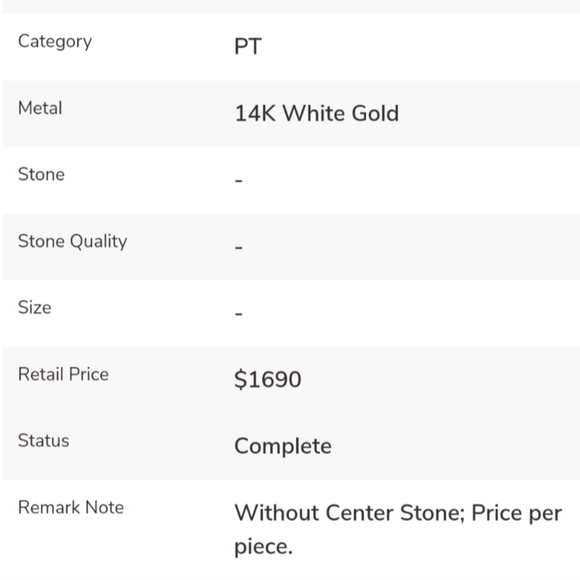 Lab Created Ruby and Natural Diamond 14K White gold pendant - Gabriel & … - Picture 12 of 12